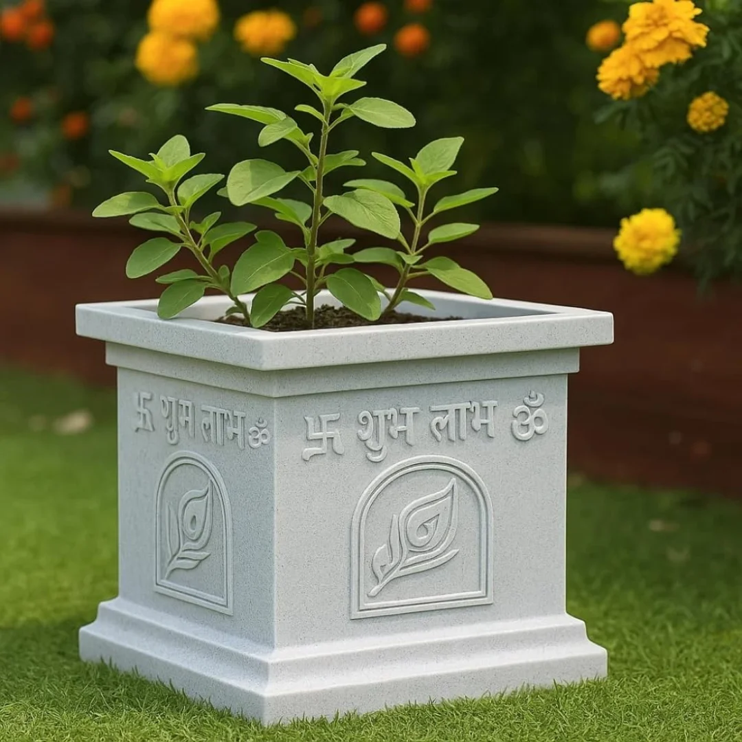 Ceramic Tulsi Pot Big Size
