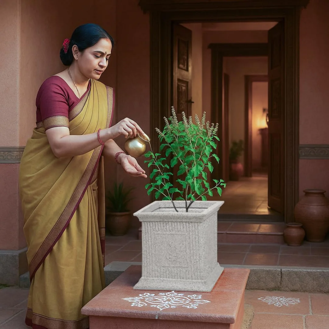 Tulsi in Indian Homes